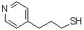 structure of CAS# 26847-63-2, 4-Pyridinepropanethiol
