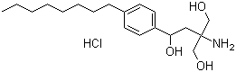 CAS 登录号：268557-51-3, 3-氨基-3-(羟甲基)-1-(4-辛基苯基)-1,4-丁二醇盐酸盐