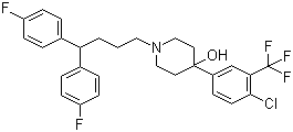 五氟利多分子结构 (CAS 26864-56-2)