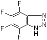 4,5,6,7-Tetrafluoro-1H-benzotriazole molecular structure (CAS 26888-72-2)