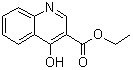 structure of CAS# 26892-90-0, 4-Hydroxyquinoline-3-carboxylic acid ethyl ester