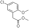 CAS 登录号：26939-01-5, (5-氯-2-甲氧基苯基)乙酸甲酯
