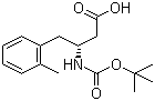 structure of CAS# 269398-80-3, Boc-(R)-3-Amino-4-(2-methylphenyl)butanoic acid