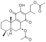 CAS 登录号：269742-39-4, 16-乙酰氧基-7-O-乙酰基荷茗草醌
