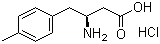 structure of CAS# 270062-95-8, (S)-3-氨基-4-(4-甲基苯基)丁酸盐酸盐