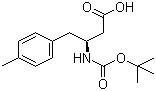 structure of CAS# 270062-96-9, Boc-(S)-3-Amino-4-(4-methylphenyl)butyric acid