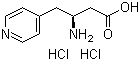 CAS 登录号：270065-68-4, (S)-3-氨基-4-(4-吡啶基)丁酸二盐酸盐
