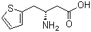 (S)-3-Amino-4-(2-thienyl)butanoic acid molecular structure (CAS 270065-91-3)