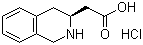 structure of CAS# 270082-22-9, (S)-1,2,3,4-四氢异喹啉-3-乙酸盐酸盐