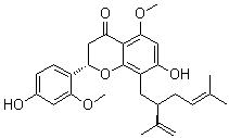 2'-Methoxykurarinone molecular structure (CAS 270249-38-2)