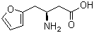 CAS # 270263-05-3, (S)-3-Amino-4-(2-furyl)butanoic acid, (betaS)-beta-Amino-2-furanbutanoic acid, (S)-3-Amino-4-(2-furyl)butyric acid