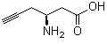 (3S)-3-Amino-5-hexynoic acid molecular structure (CAS 270596-46-8)