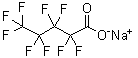 Sodium perfluorovalerate molecular structure (CAS 2706-89-0)