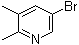 structure of CAS# 27063-90-7, 5-Bromo-2,3-dimethylpyridine