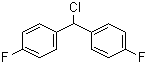 structure of CAS# 27064-94-4, 4,4'-Difluorodiphenylmethylchloride