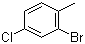 structure of CAS# 27139-97-5, 2-Bromo-4-chlorotoluene