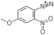 CAS # 27165-25-9, Azoic Diazo Component 1, 4-Methoxy-2-nitrobenzenediazonium, Diazo Fast Bordeaux GP