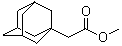 structure of CAS# 27174-71-6, 1-Adamantaneacetic acid methyl ester