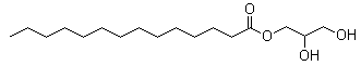 CAS 登录号：27214-38-6, 甘油单肉豆蔻酸酯