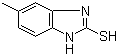 2-Mercapto-5-methylbenzimidazole molecular structure (CAS 27231-36-3)