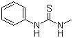 structure of CAS# 2724-69-8, 1-Methyl-3-phenyl-2-thiourea