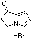structure of CAS# 272438-84-3, 5,6-二氢-7H-吡咯并[1,2-c]咪唑-7-酮氢溴酸盐