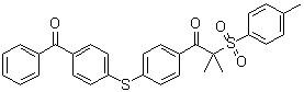 1-[4-[(4-苯甲酰基苯基)硫代]苯基]-2-甲基-2-[(4-甲基苯基)磺酰基]-1-丙酮分子结构 (CAS 272460-97-6)