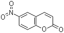 structure of CAS# 2725-81-7, 6-Nitrocoumarin