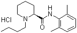 盐酸左布比卡因分子结构 (CAS 27262-48-2)