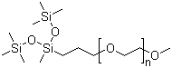CAS 登录号：27306-78-1, 聚醚改性七甲基三硅氧烷, 3-[甲氧基聚(乙氧基)]丙基-甲基-双(三甲基硅氧基)硅烷