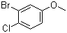 CAS # 2732-80-1, 3-Bromo-4-chloroanisole, 2-Chloro-5-methoxybromobenzene