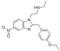 structure of CAS# 2732926-26-8, N-Desethyletonitazene