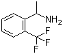 structure of CAS# 273384-78-4, 1-(2-Trifluoromethylphenyl)ethylamine