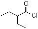 structure of CAS# 2736-40-5, 2-Ethylbutyryl chloride