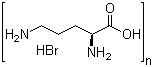 structure of CAS# 27378-49-0, L-Ornithine homopolymer hydrobromide