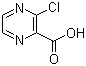 structure of CAS# 27398-39-6, 3-Chloropyrazine-2-carboxylic acid