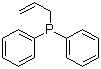 structure of CAS# 2741-38-0, 烯丙基二苯基膦