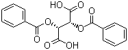 CAS # 2743-38-6, Dibenzoyl-L-tartaric acid, Di-1,4-O-benzoyl-L-tartaric acid, L(-)-Dibenzoyl-L-tartaric acid