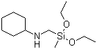 CAS 登录号：27445-54-1, 环己胺基甲基甲基二乙氧基硅烷