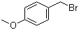 structure of CAS# 2746-25-0, 4-Methoxybenzyl bromide