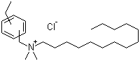 CAS 登录号：27479-29-4, (乙基苄基)十四烷基二甲基氯化铵