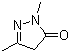 1,3-二甲基-5-吡唑酮分子结构 (CAS 2749-59-9)