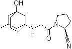 Vildagliptin molecular structure (CAS 274901-16-5)