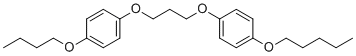 1-Butoxy-4-(3-(4-(pentyloxy)phenoxy)propoxy)benzene molecular structure (CAS 2749415-65-2)