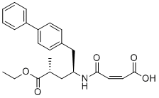 structure of CAS# 2751722-77-5, Sacubitril Maleic Acid