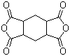 structure of CAS# 2754-41-8, 1,2,4,5-Cyclohexanetetracarboxylic acid dianhydride