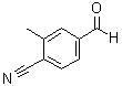 structure of CAS# 27613-35-0, 4-甲酰基-2-甲基苯甲腈