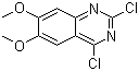 structure of CAS# 27631-29-4, 2,4-二氯-6,7-二甲氧基喹唑啉
