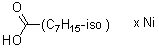 异辛酸镍分子结构 (CAS 27637-46-3)