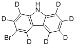 CAS 登录号：2764814-81-3, 1,2,4,5,6,7,8-七氘代-3-溴-9H-咔唑